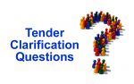 Tender Clarification Questions