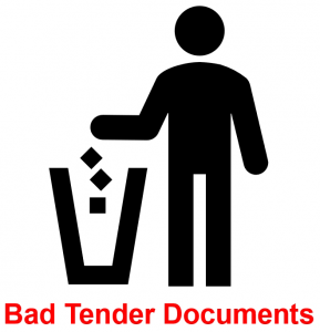 Badly Written Tender Documents