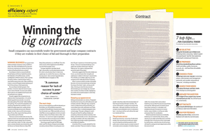 Winning the Big Contracts from BT Upload Magazine